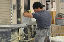 Kliman tours Florestone factory